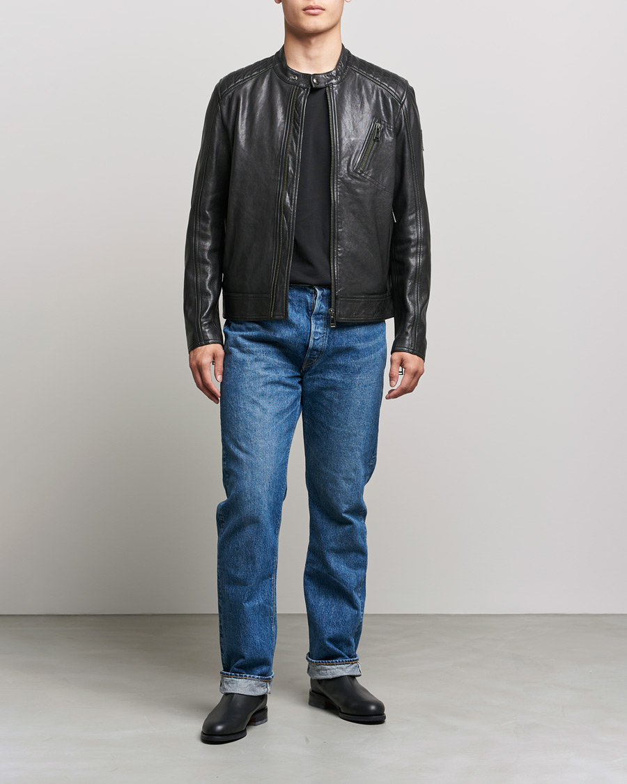 Uomini | Giacche | Belstaff | V Racer 2.0 Leather Jacket Black