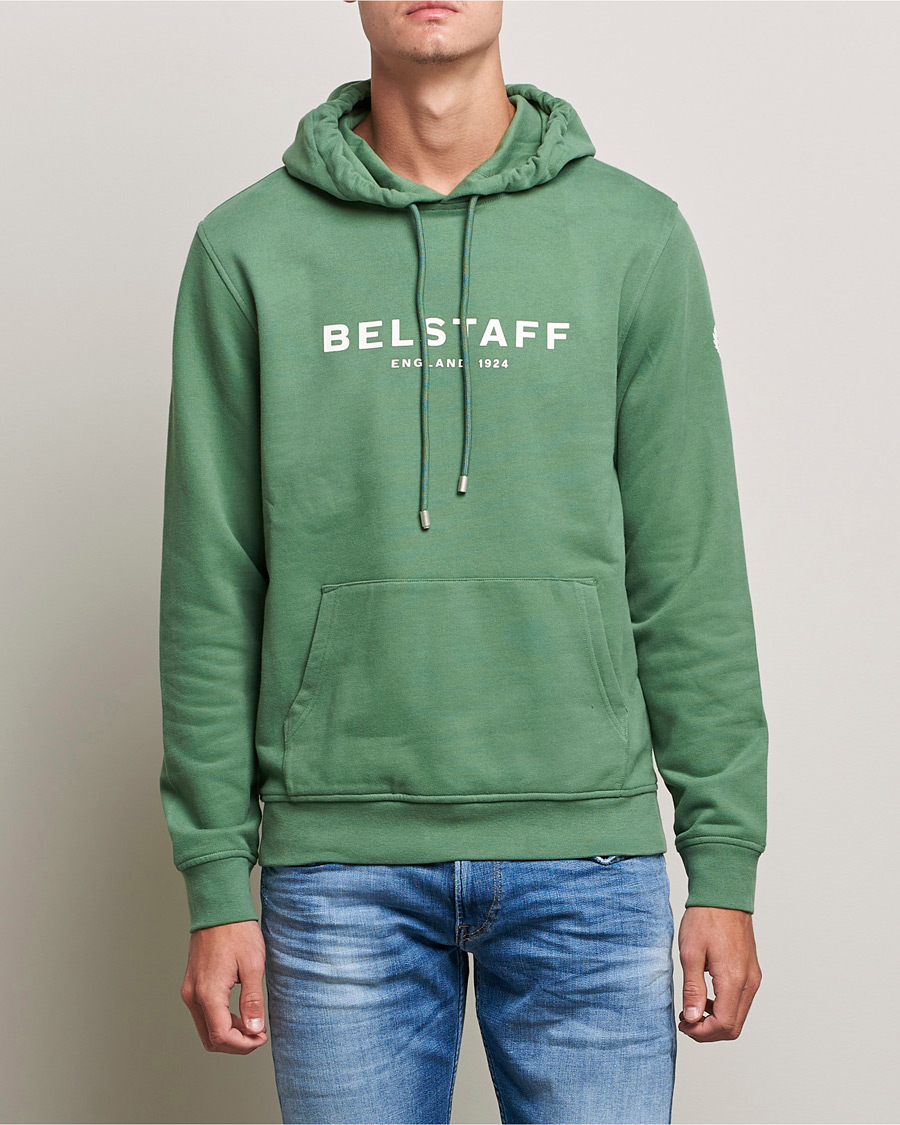 Uomini | Maglieria | Belstaff | 1924 Hood Graph Green