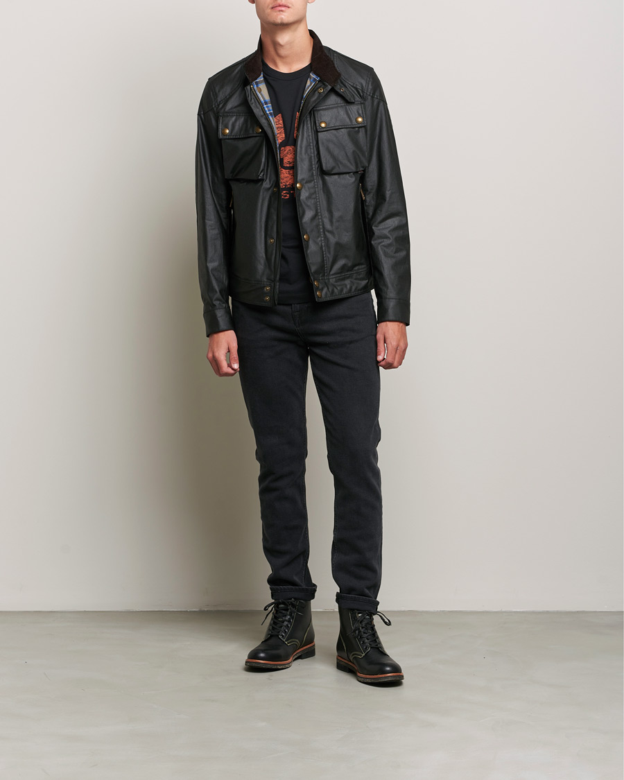 Uomini | Giacche | Belstaff | Racemaster Waxed Jacket Black