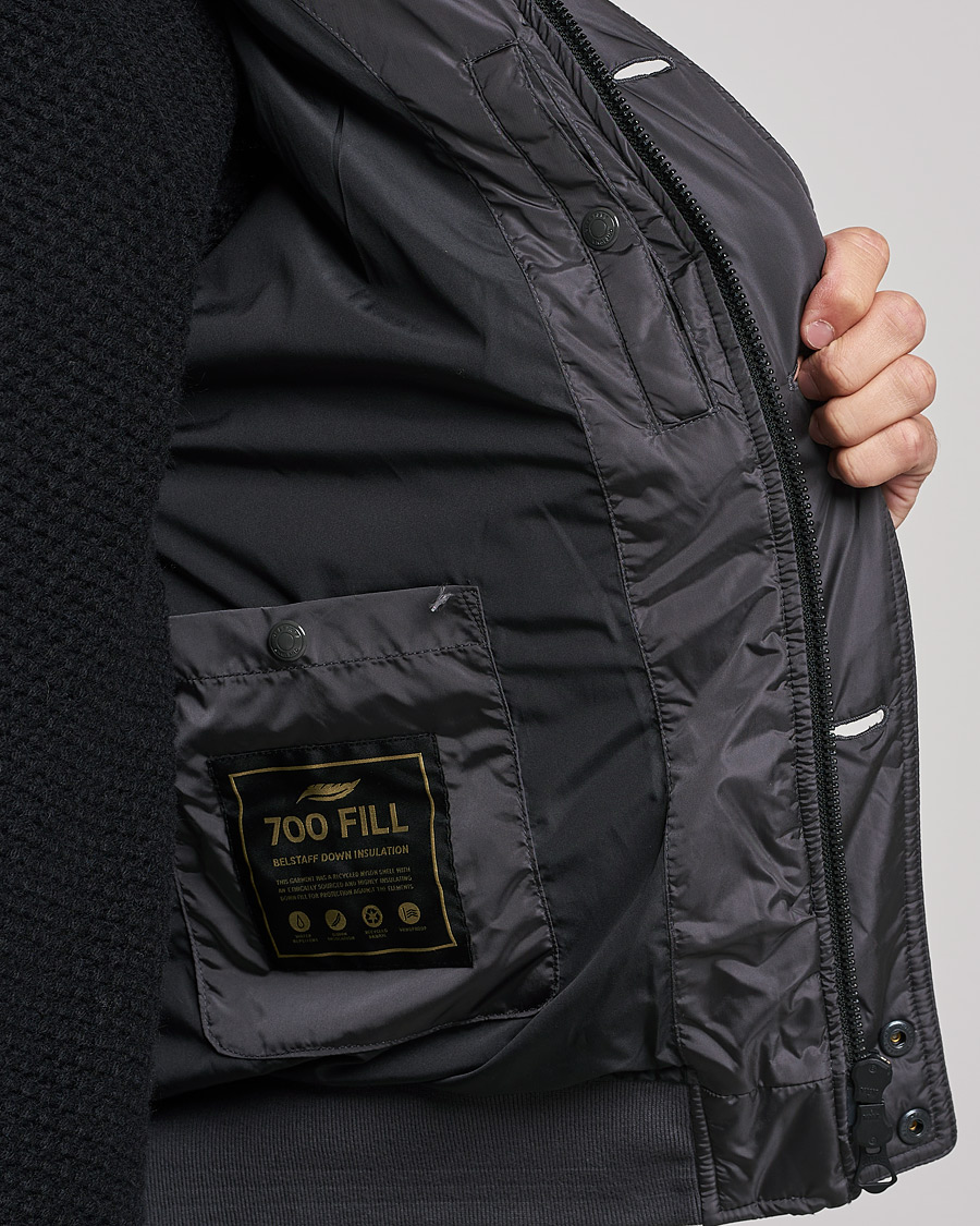 Uomini | Giacche | Belstaff | Radar Hooded Down Jacket Iron