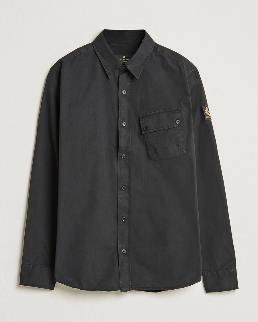 Uomini | Camicie | Belstaff | Pitch Cotton Pocket Shirt Black