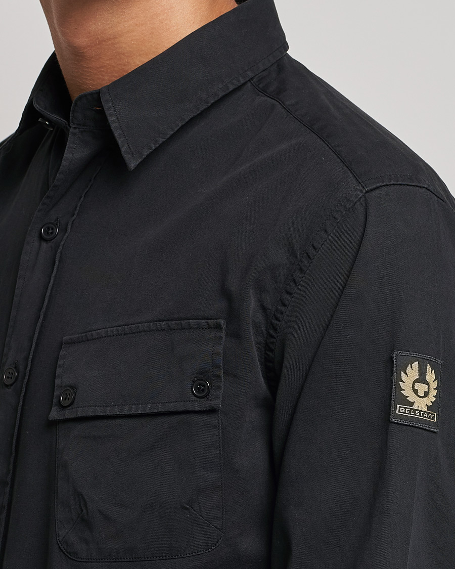 Uomini | Camicie | Belstaff | Pitch Cotton Pocket Shirt Black