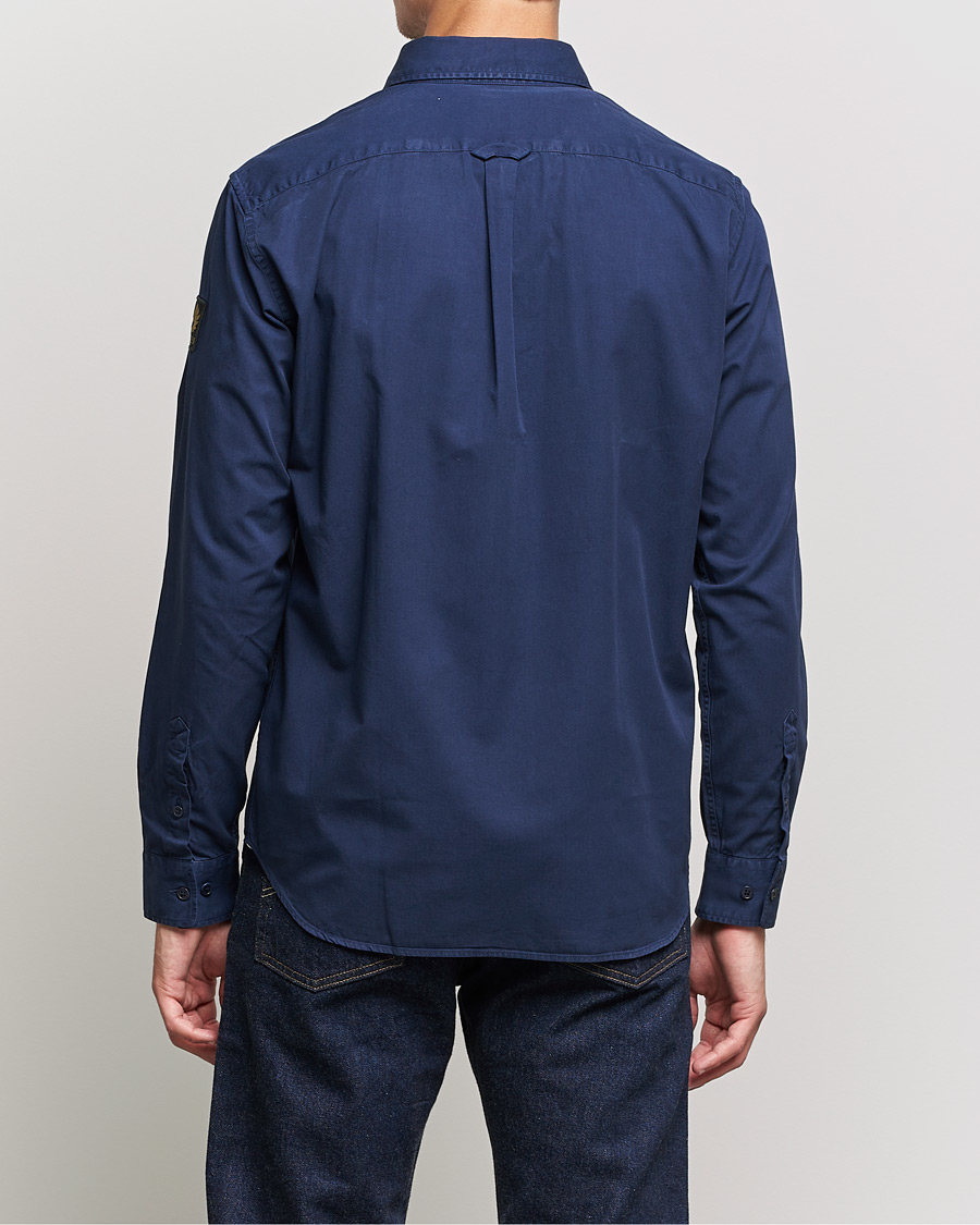 Uomini | Camicie | Belstaff | Pitch Cotton Pocket Shirt Deep Navy