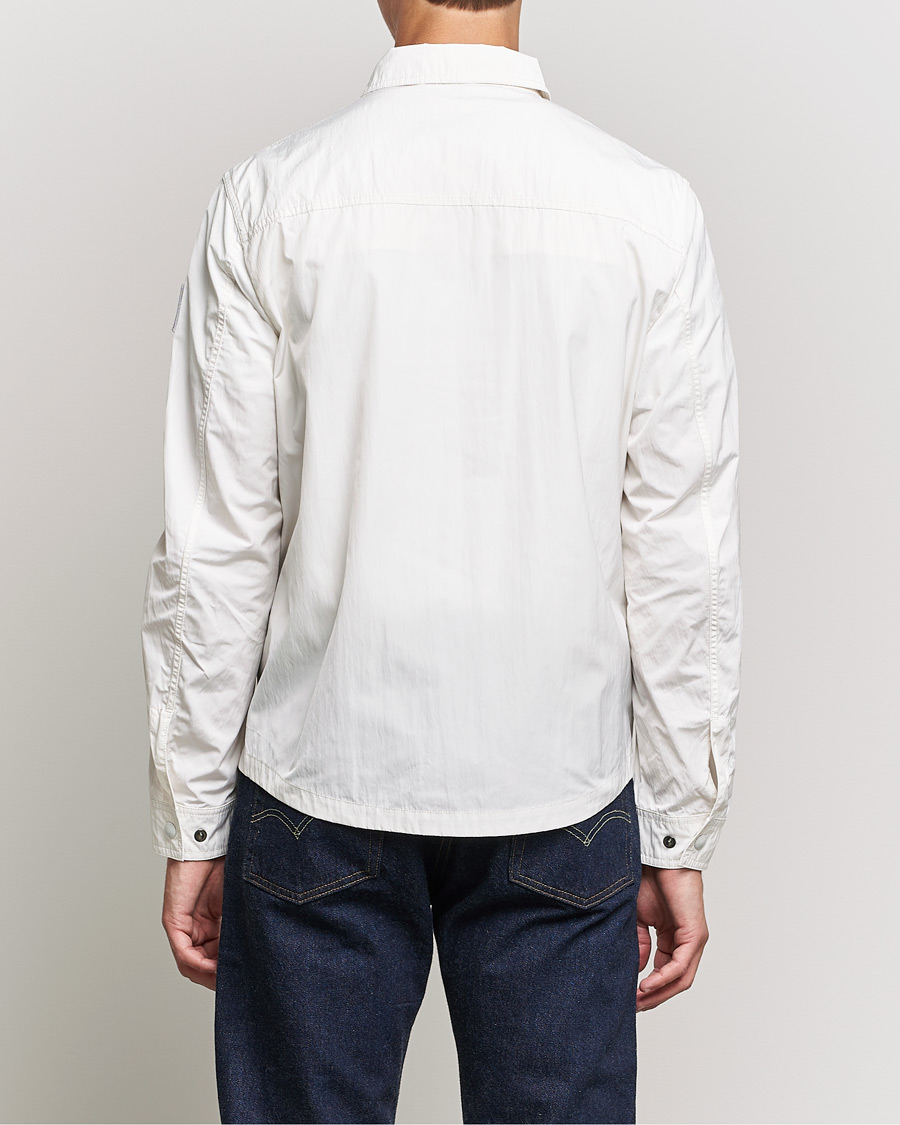 Uomini | Camicie | Belstaff | Tactical Nylon Pocket Overshirt Chalk