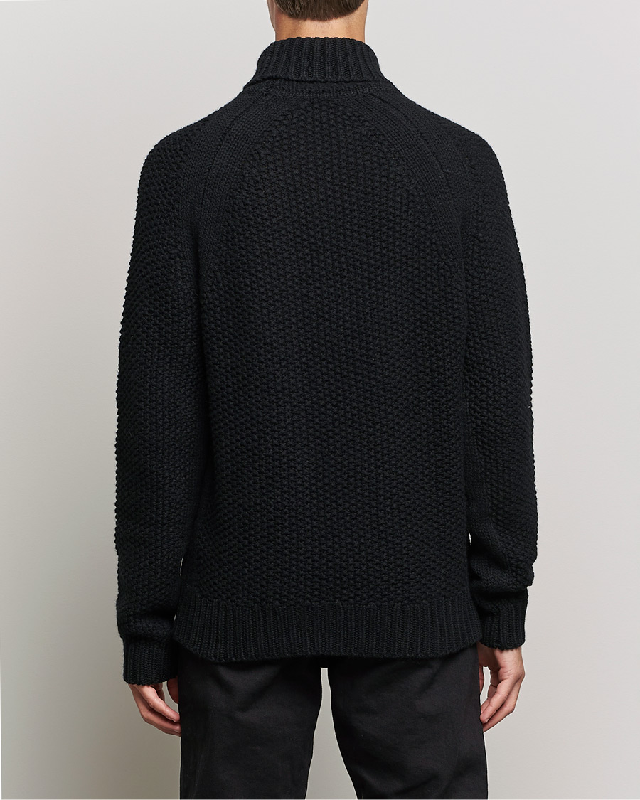 Uomini | Maglieria | Belstaff | Manor Wool Rollneck Black