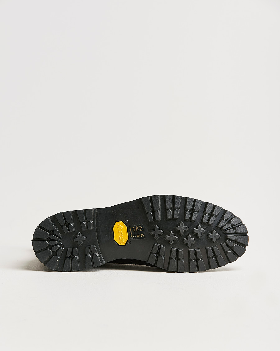 Uomini | Stivali | Crockett & Jones | Islay Scotch Grain Vibram Boot Black Calf