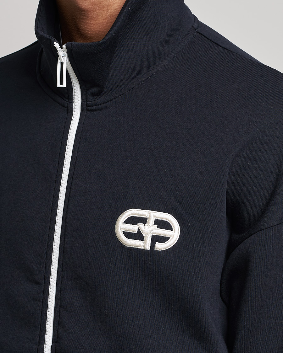 Uomini | Maglieria | Emporio Armani | Wool Cardigan Dark Navy