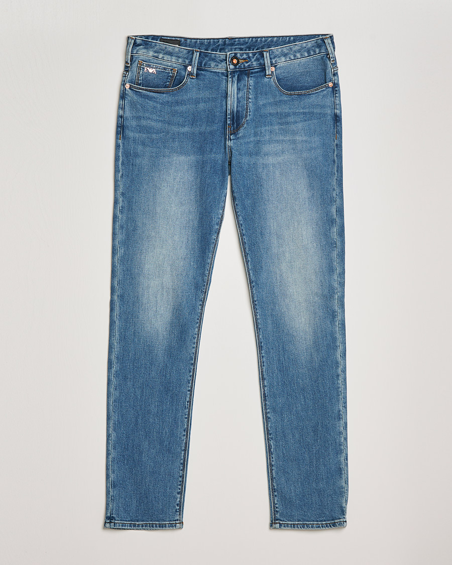 Uomini | Jeans | Emporio Armani | Slim Fit Jeans Light Blue