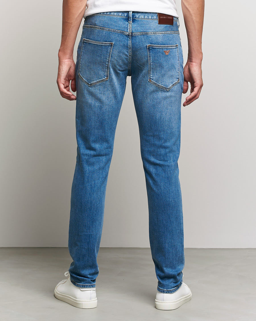 Uomini | Jeans | Emporio Armani | Slim Fit Jeans Light Blue