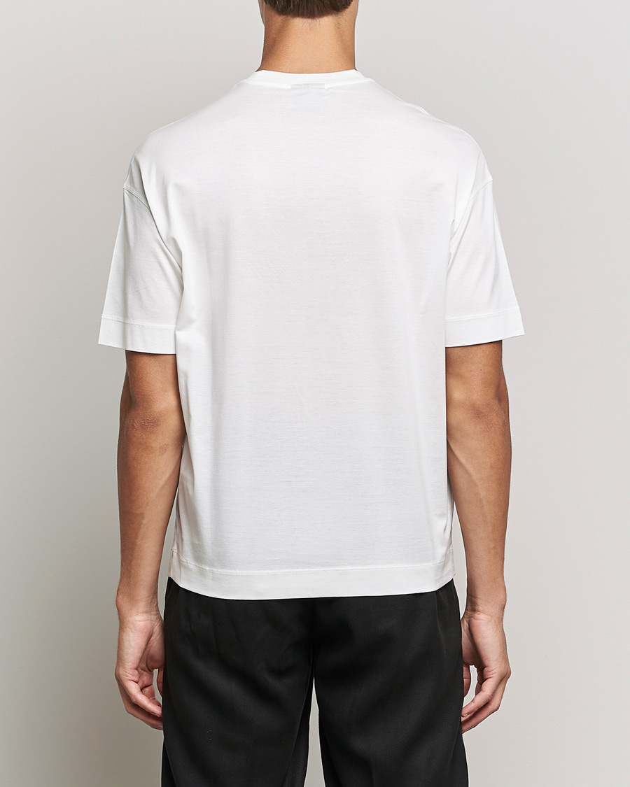 Uomini | T-shirt | Emporio Armani | Logo Cotton Tee White
