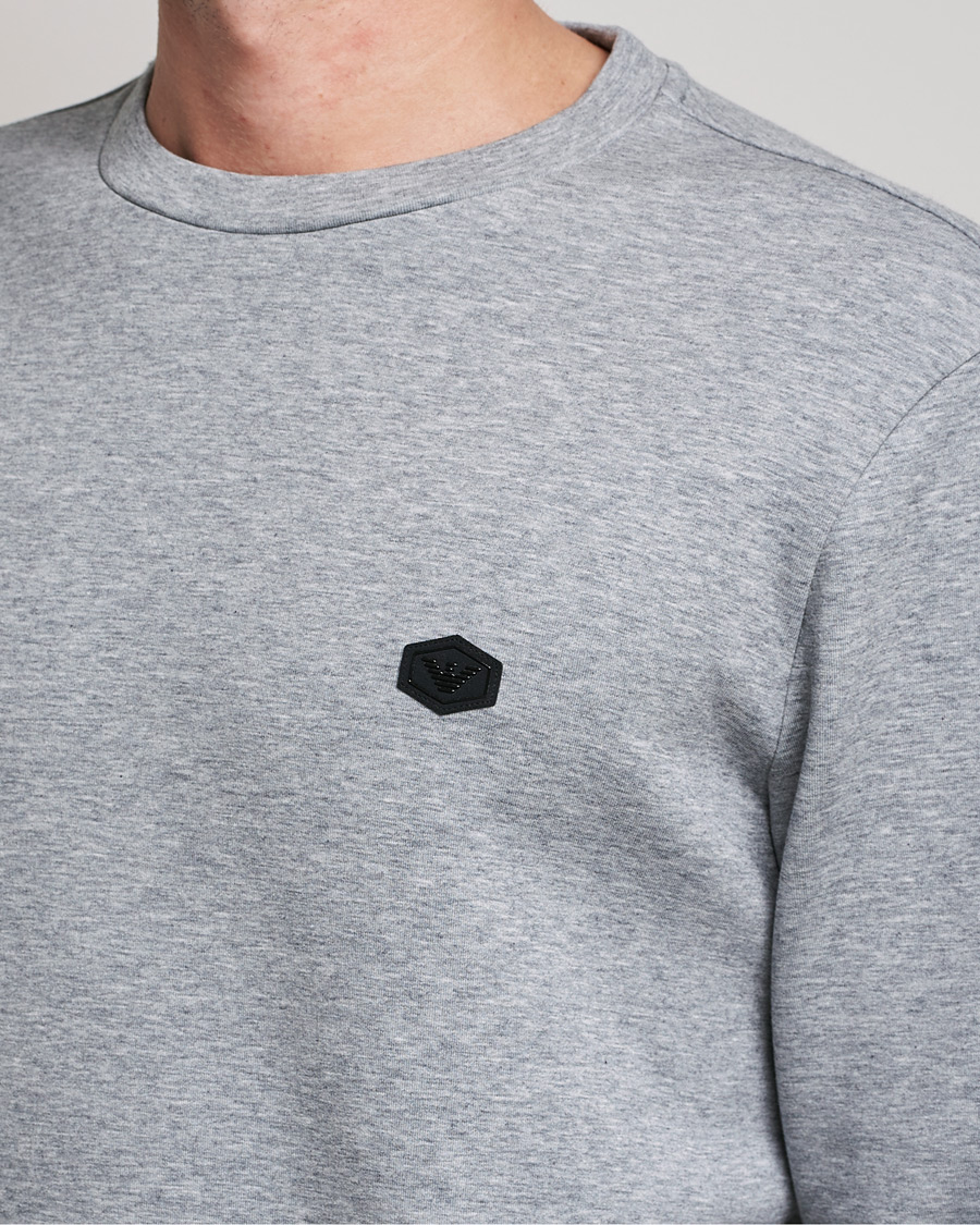 Uomini | Maglieria | Emporio Armani | Cotton Sweatshirt Grey