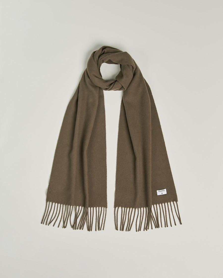 Uomini | Filippa K Cashmere Blend Scarf Ginger Brown | Filippa K | Cashmere Blend Scarf Ginger Brown