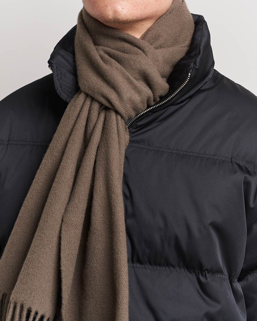 Uomini | Filippa K Cashmere Blend Scarf Ginger Brown | Filippa K | Cashmere Blend Scarf Ginger Brown