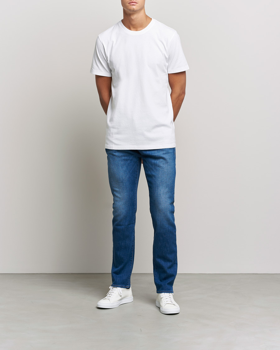 Uomini | T-shirt | FRAME | Logo T-Shirt Blanc