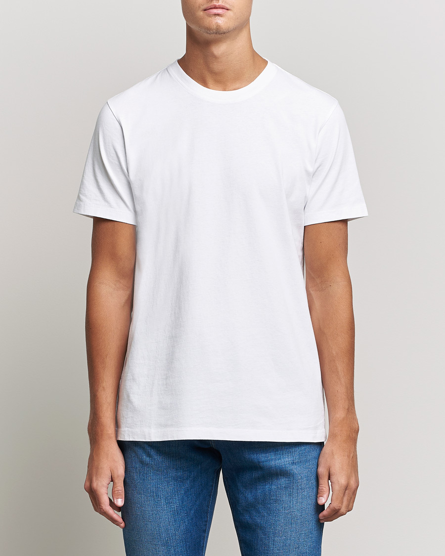 Uomini | T-shirt | FRAME | Logo T-Shirt Blanc