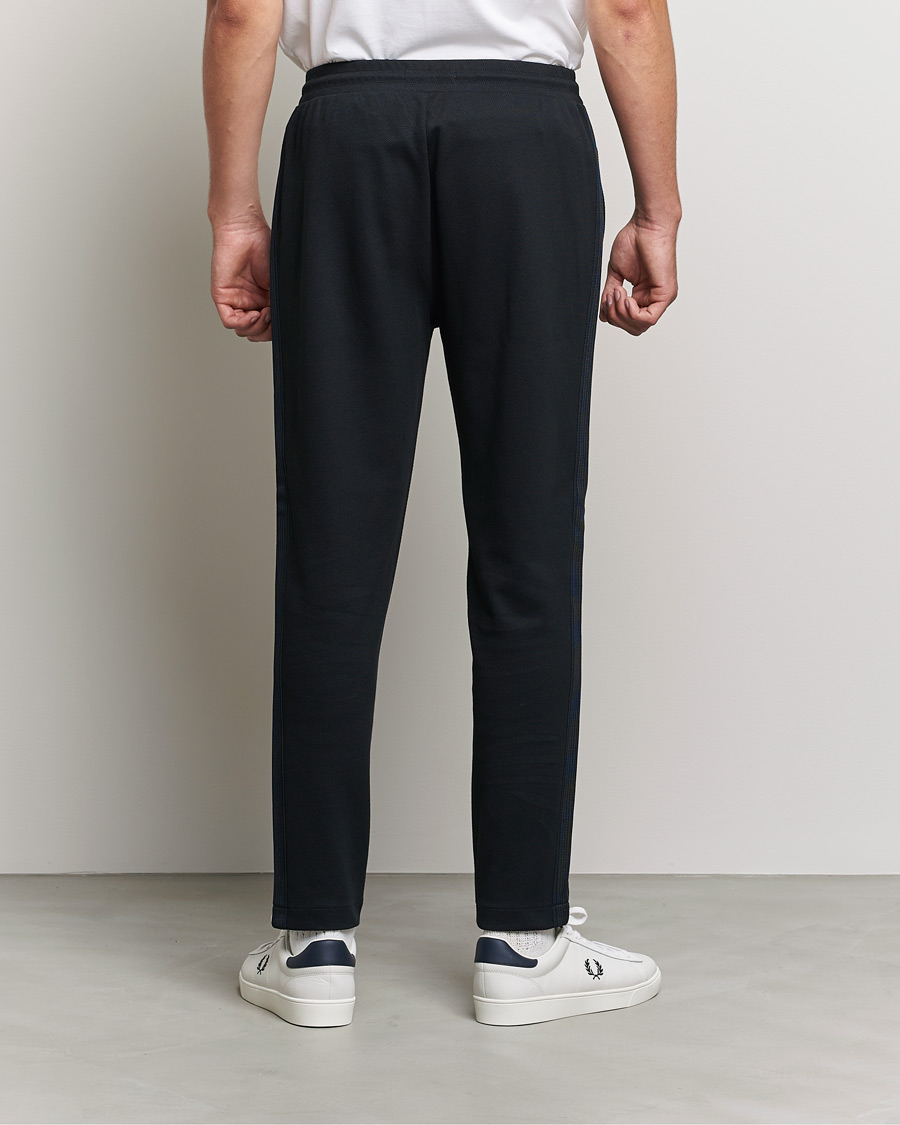 Uomini | Pantaloni | Fred Perry | Knitted Tapped Track Pant Black