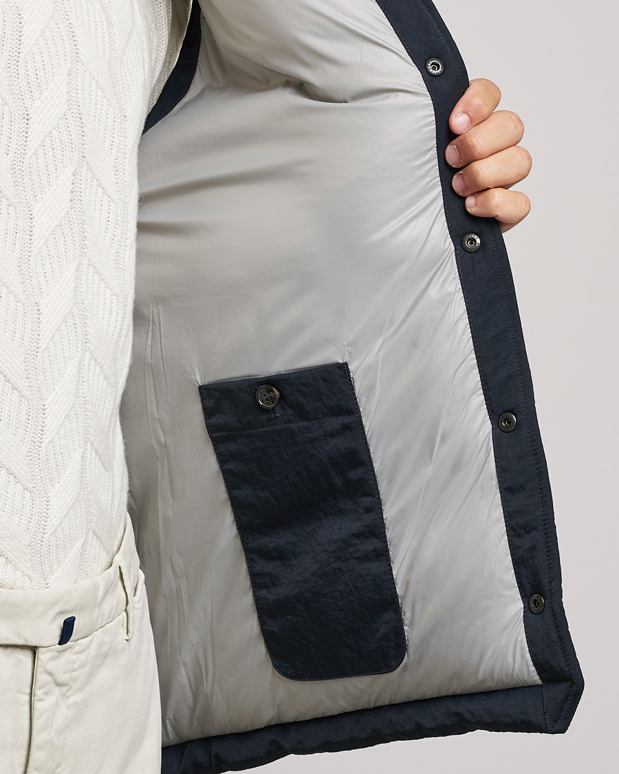 Uomini | Gilet | Mackintosh | Osaka Gilet Vest Navy