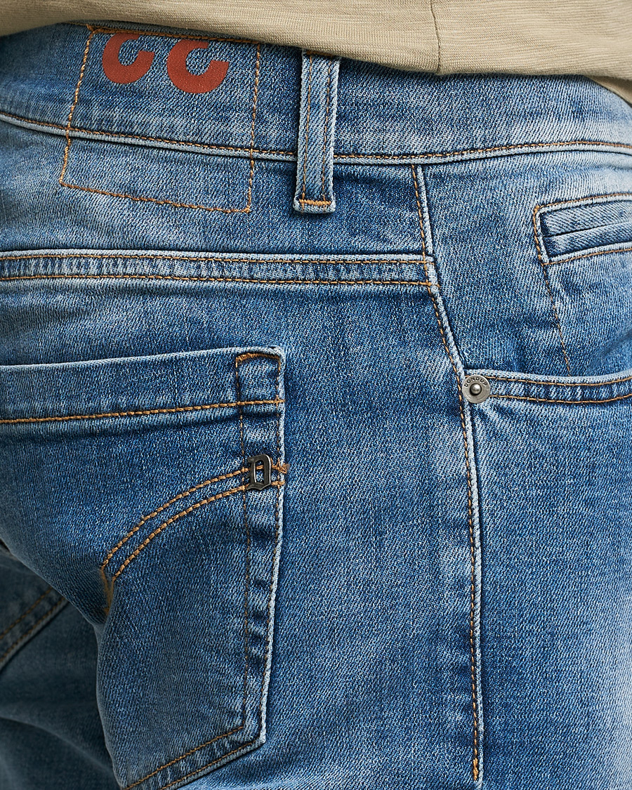 Uomini | Jeans | Dondup | George Destroyed Jeans Blue