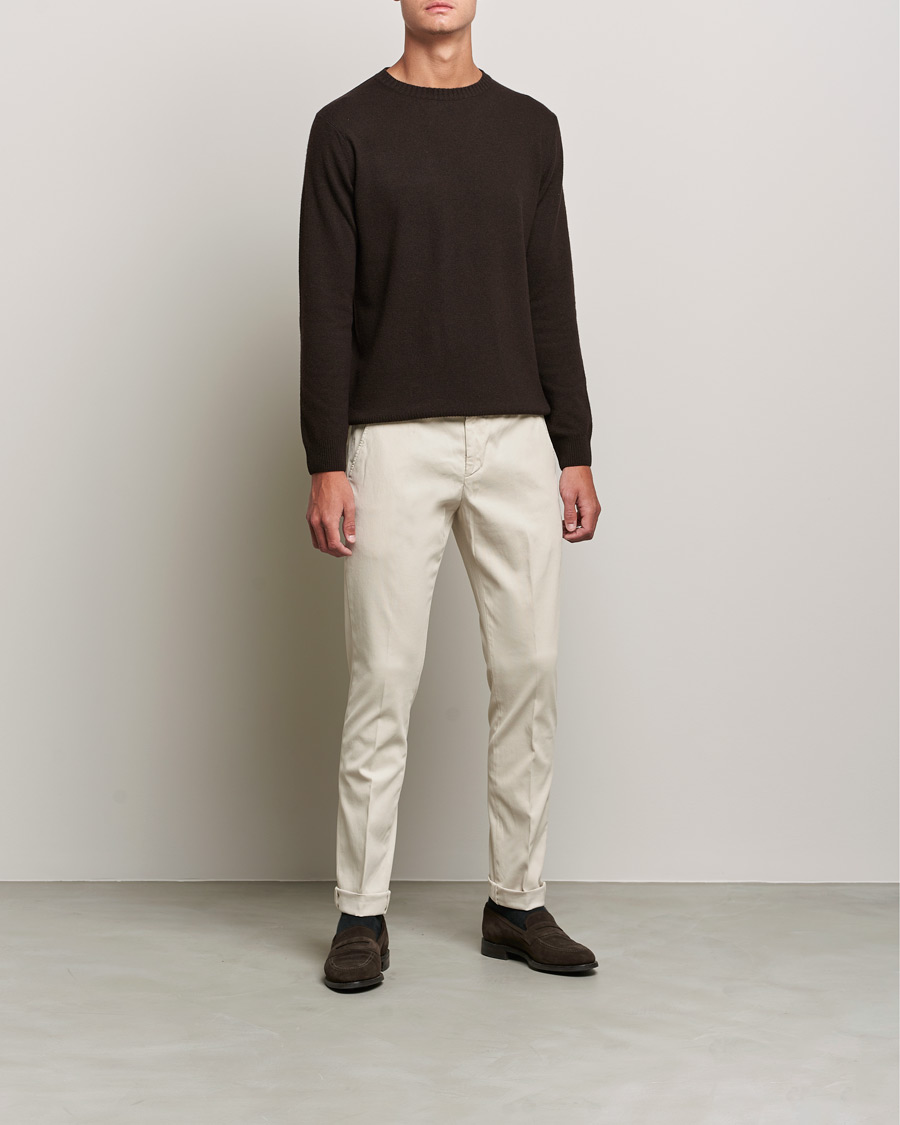 Uomini | Pantaloni | Dondup | Gaubert Chinos  Offwhite
