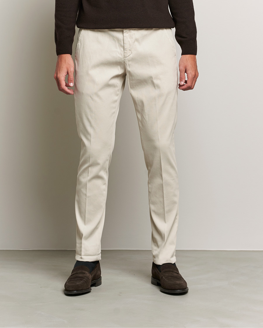 Uomini | Pantaloni | Dondup | Gaubert Chinos  Offwhite