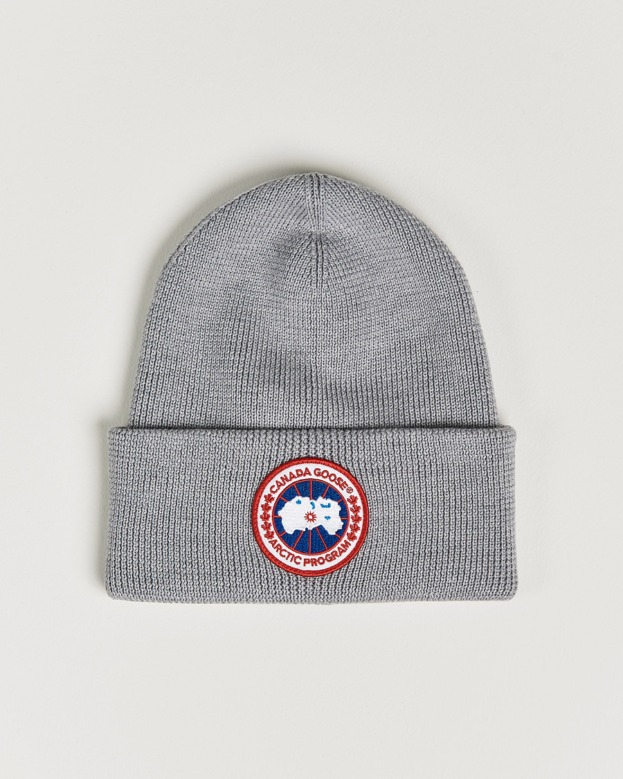 Uomini | Canada Goose Arctic Disc Toque Heather Grey | Canada Goose | Arctic Disc Toque Heather Grey