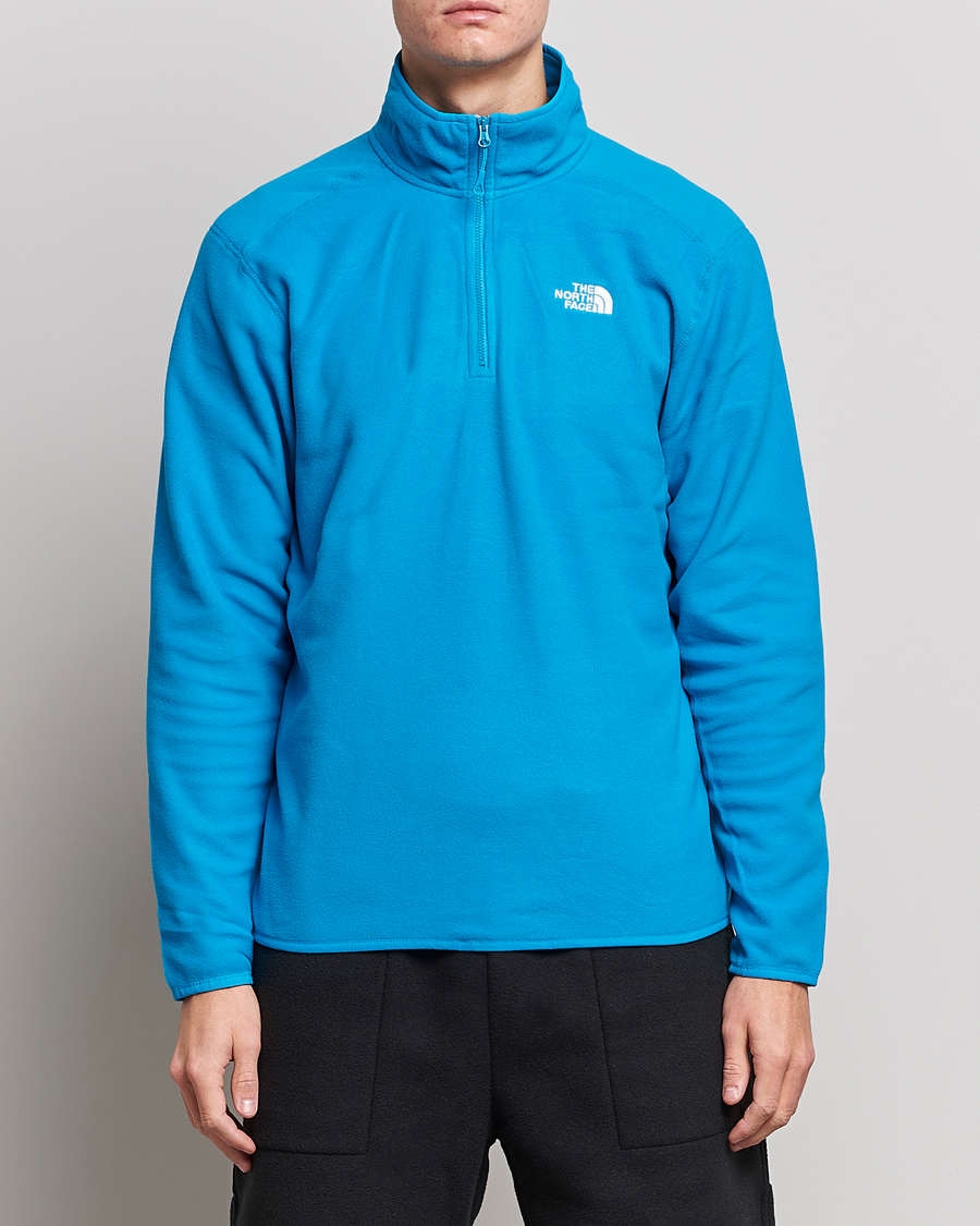 Uomini | Maglieria | The North Face | 100 Glacier 1/4 Zip Acoustic Blue
