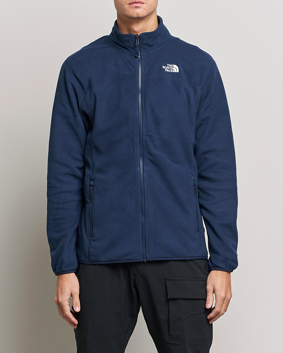 Uomini | Maglieria | The North Face | 100 Glacier Full Zip Summit Navy