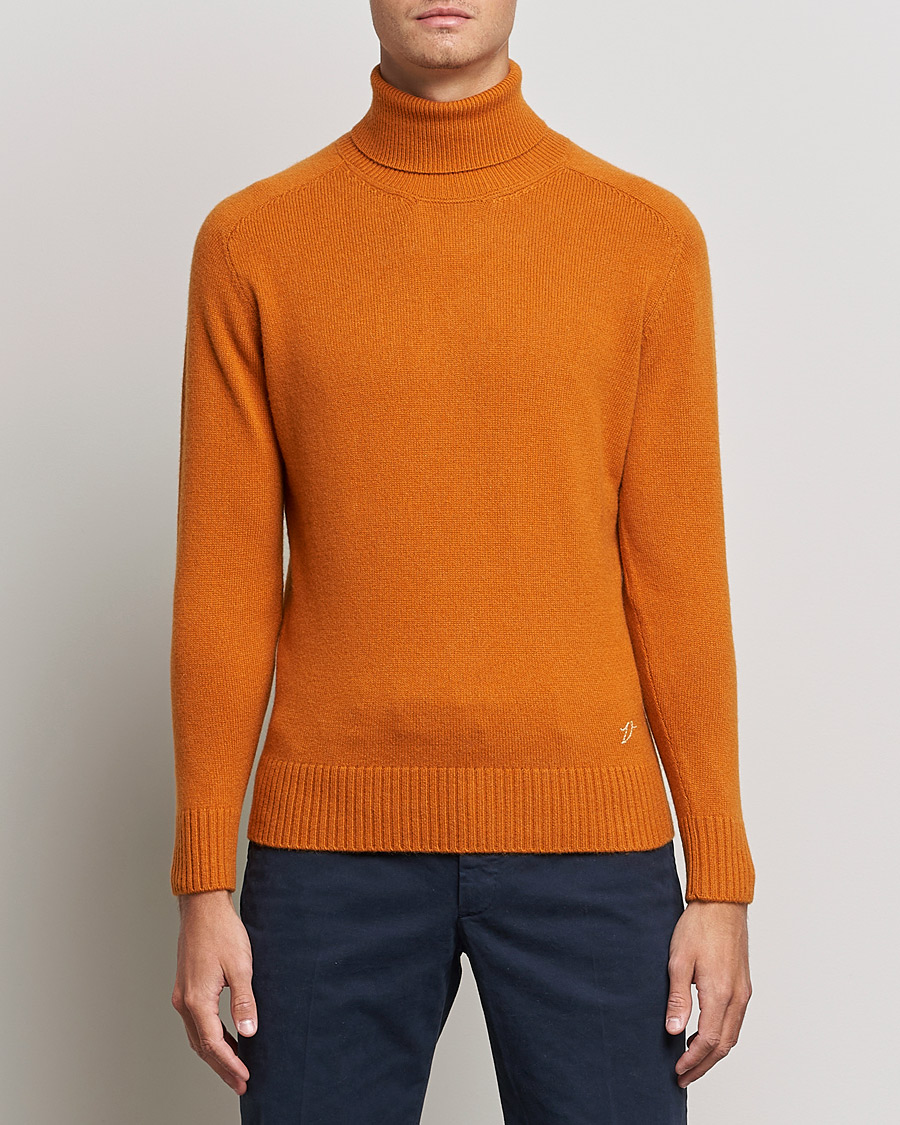 Uomini | Maglieria | Valstar | Cariaggi Cashmere Rollneck Orange