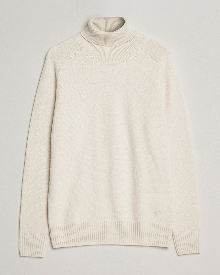 Uomini | Maglieria | Valstar | Cariaggi Cashmere Rollneck Natural