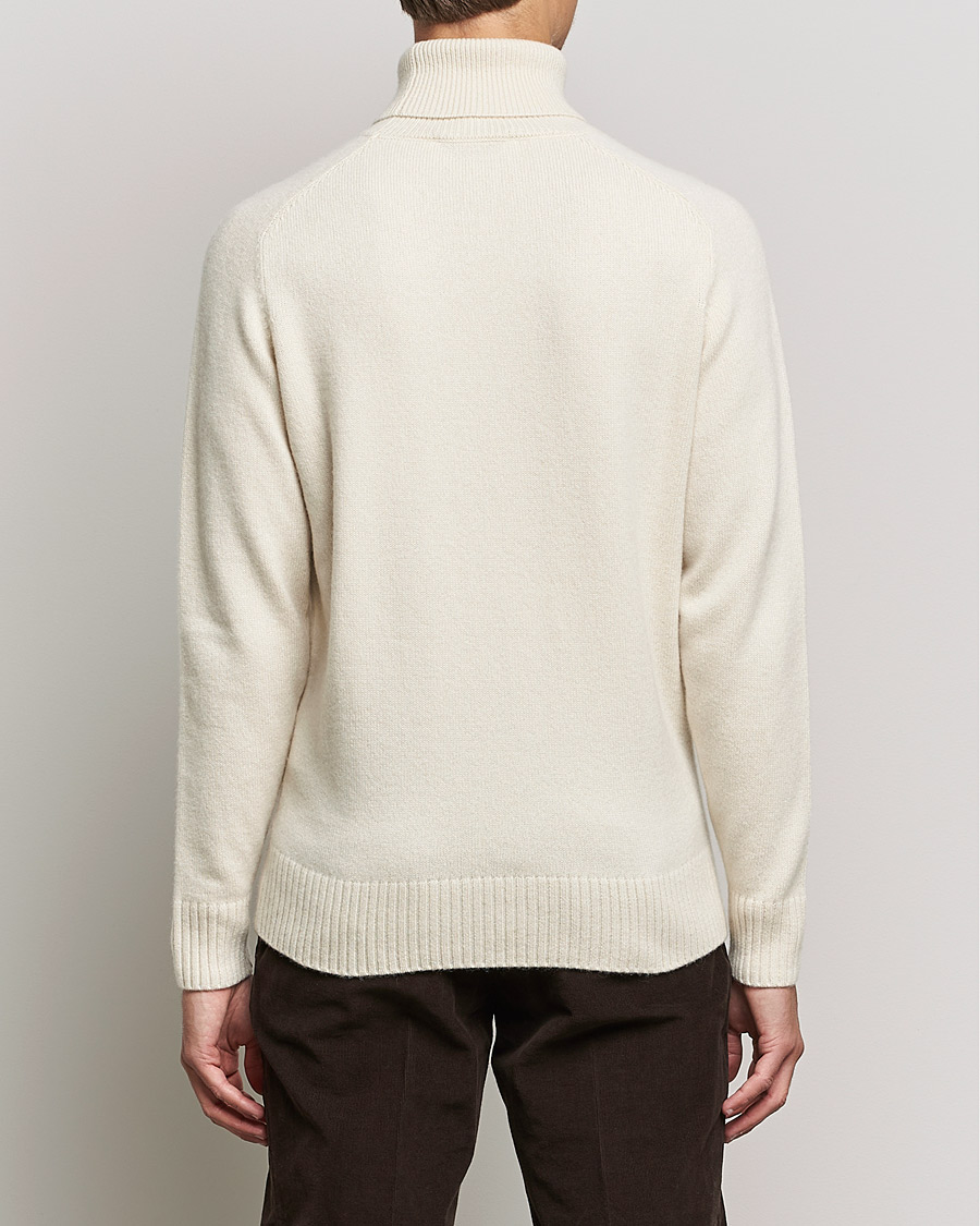 Uomini | Maglieria | Valstar | Cariaggi Cashmere Rollneck Natural