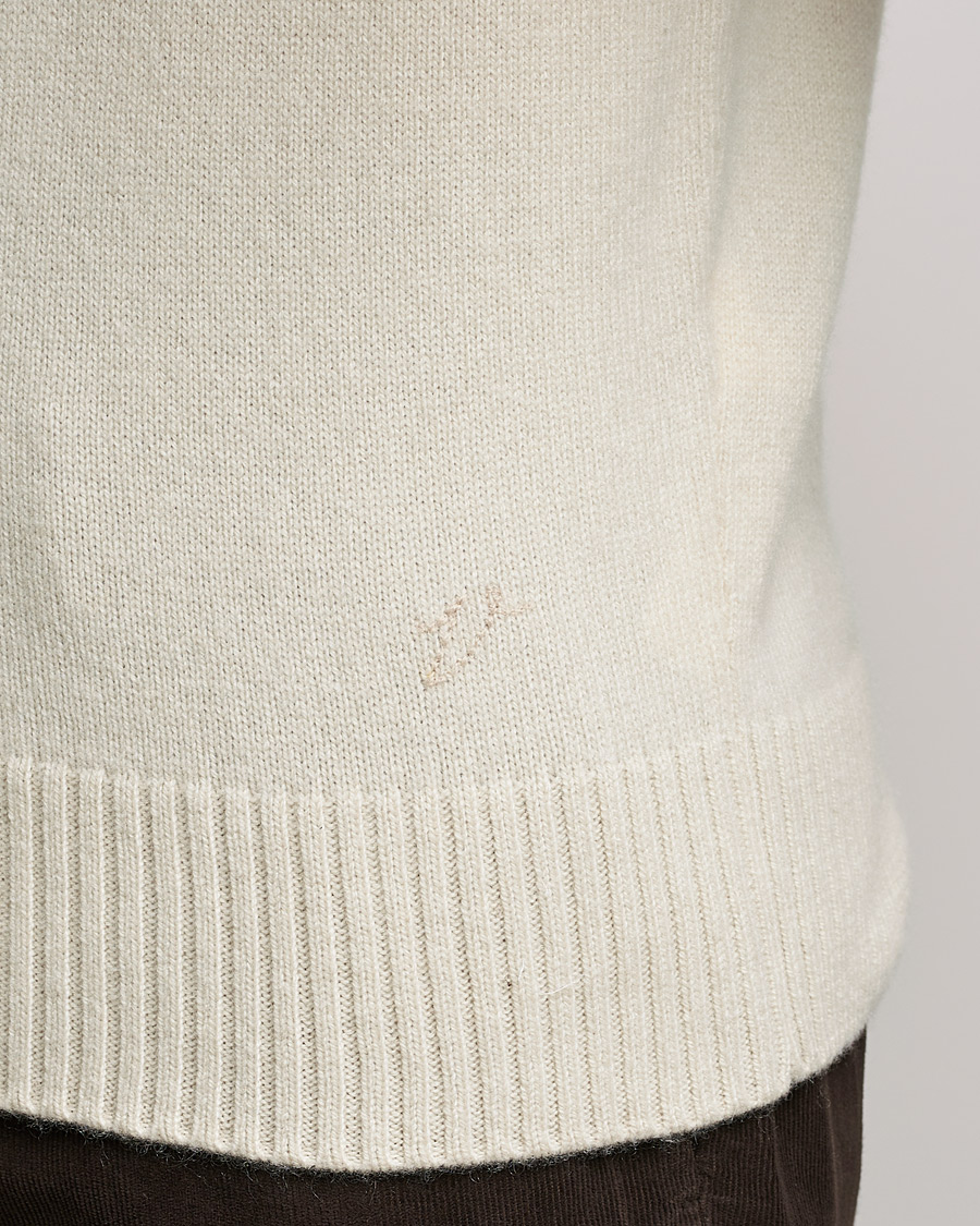Uomini | Maglieria | Valstar | Cariaggi Cashmere Rollneck Natural