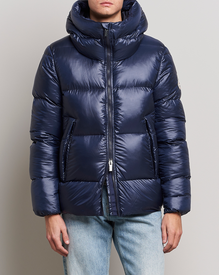 Uomini | Giacche | Pyrenex | Barry Hooded Down Jacket Amiral