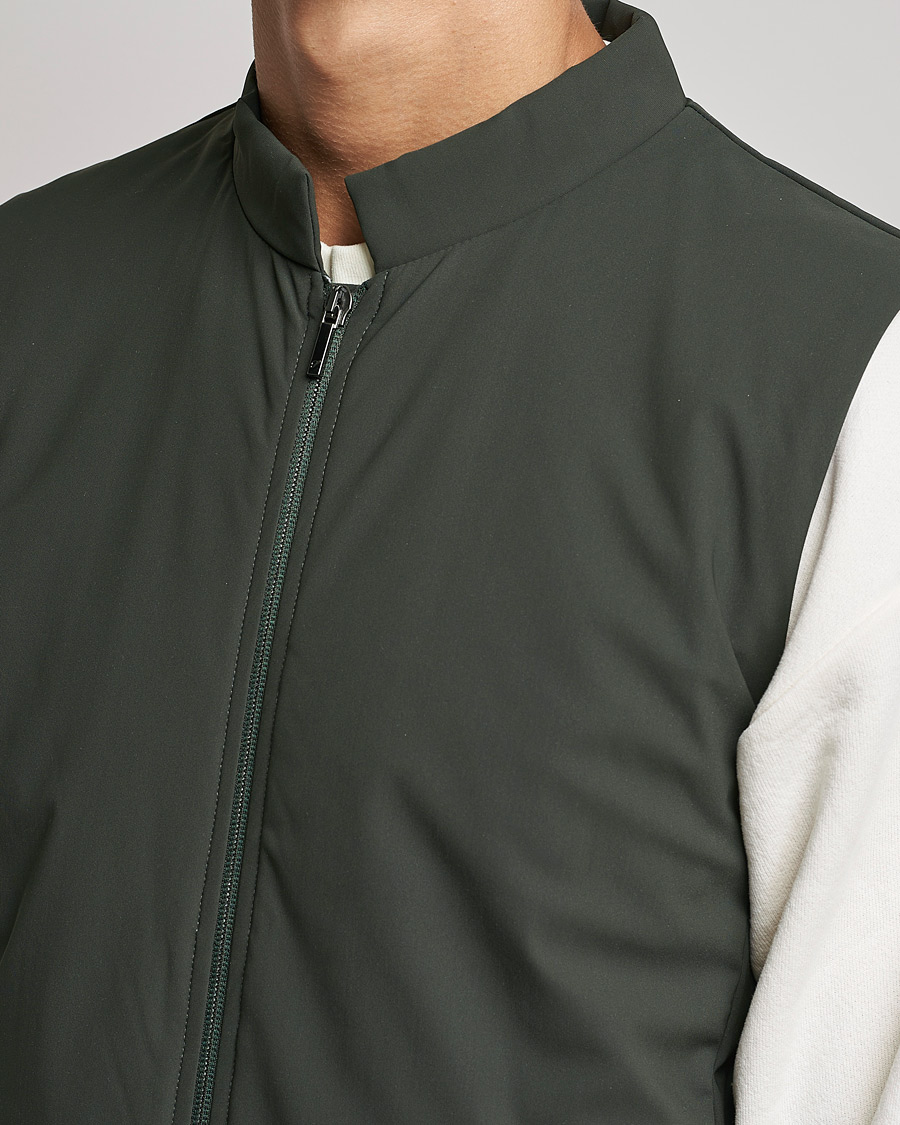 Uomini | Gilet | Stenströms | Active Jersey Sport Vest Green