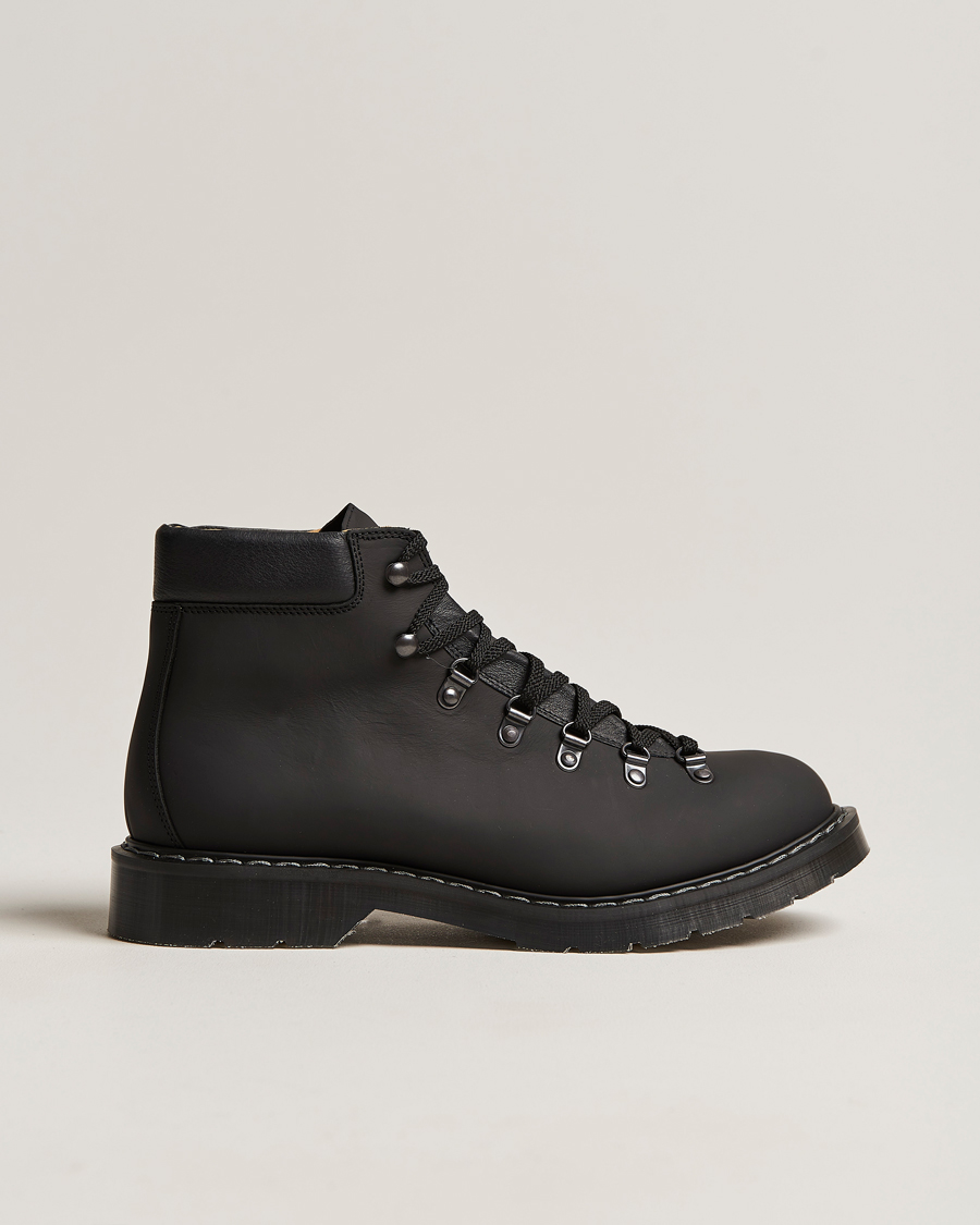 Uomini | Stivali | Solovair | Urban Hiker Boot Black Waxy