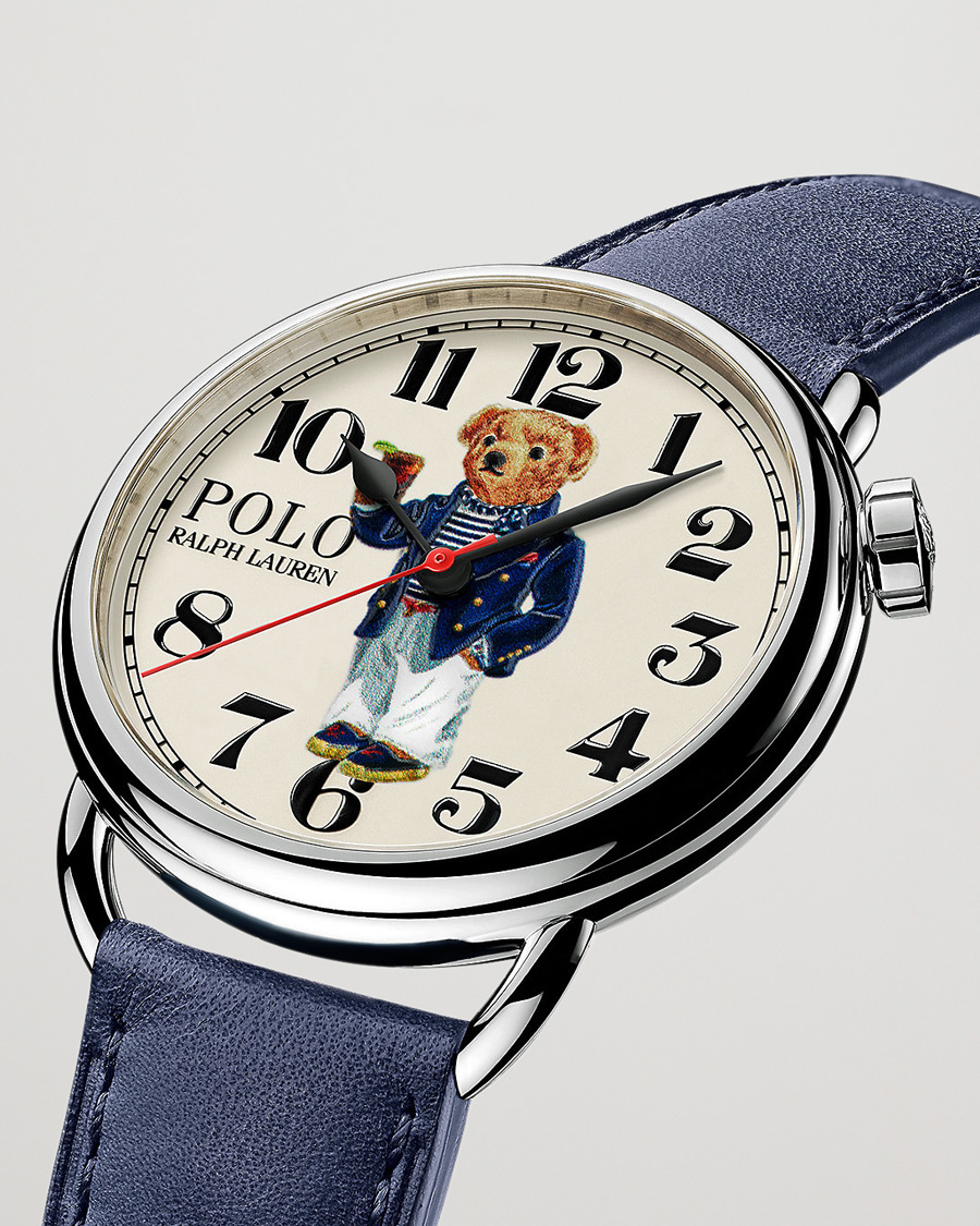 Uomini | Polo Ralph Lauren 42mm Automatic Riviera Bear White Dial | Polo Ralph Lauren | 42mm Automatic Riviera Bear White Dial
