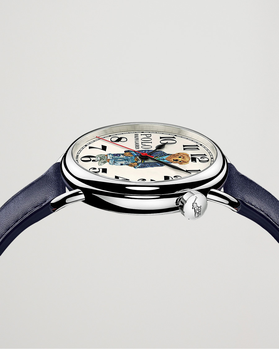 Uomini | Polo Ralph Lauren 42mm Automatic Cricket Bear White Dial | Polo Ralph Lauren | 42mm Automatic Cricket Bear White Dial