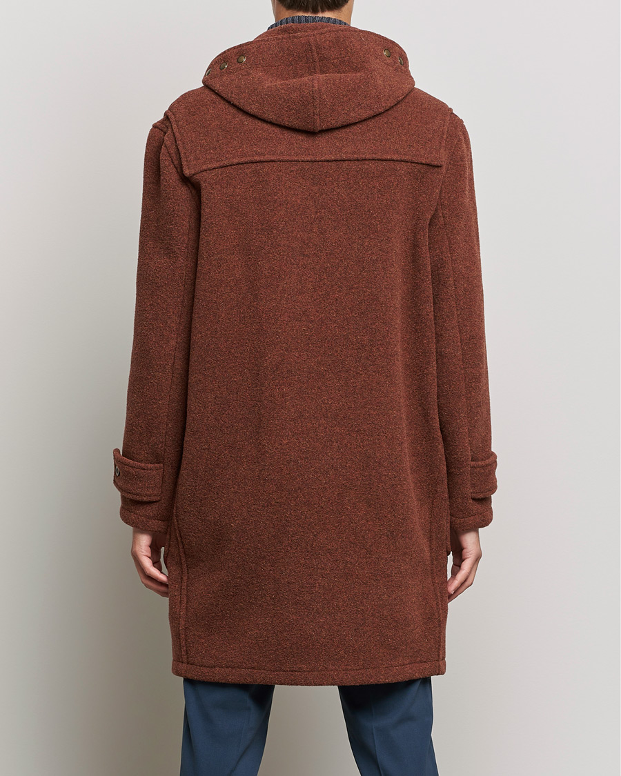 Uomini | Giacche | Gloverall | 575 Monty Original Duffle Coat Rust