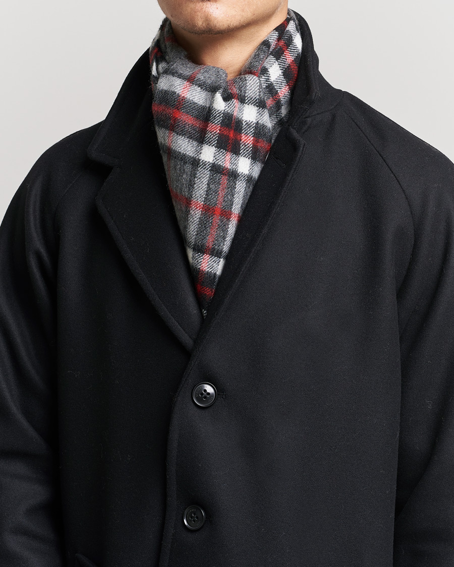 Uomini | Gloverall Lambswool Scarf Thomson Grey | Gloverall | Lambswool Scarf Thomson Grey