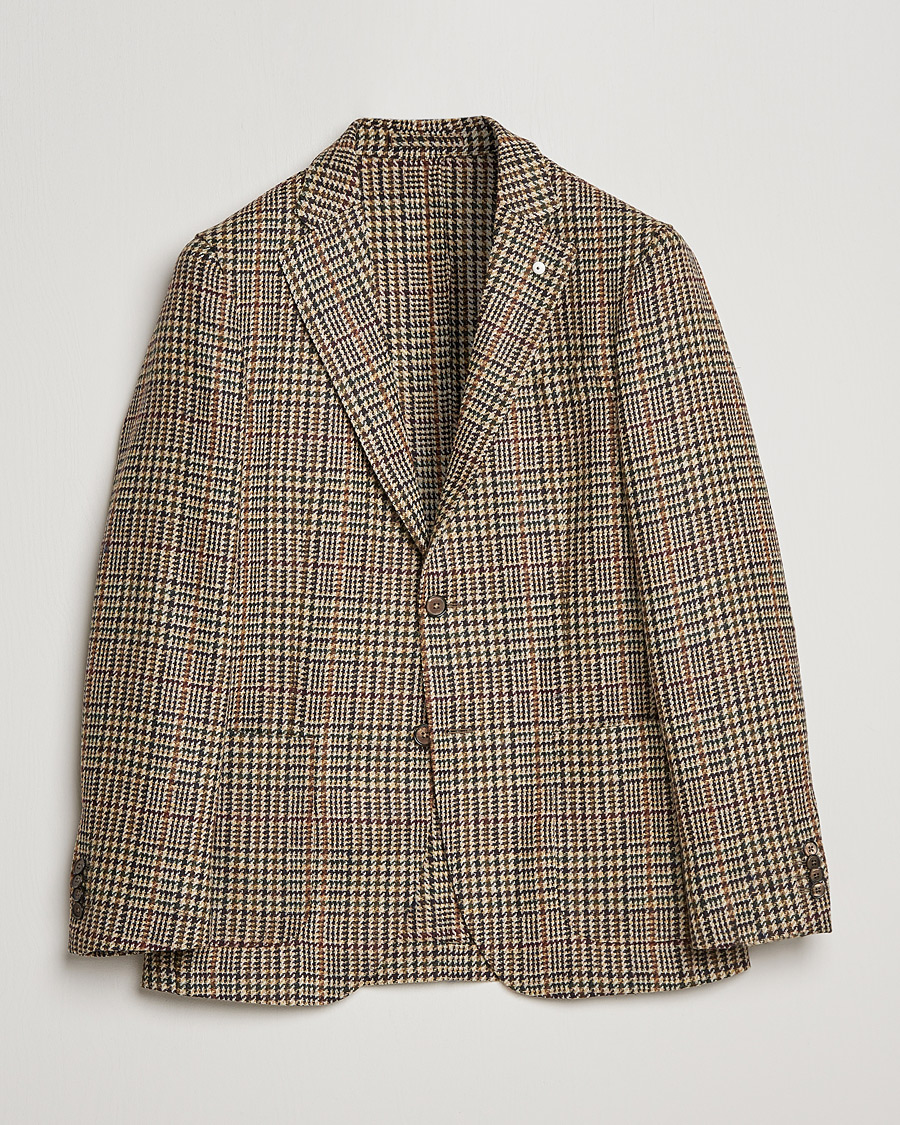Uomini | Blazers | L.B.M. 1911 | Jack Houndstooth Wool Blazer Multi