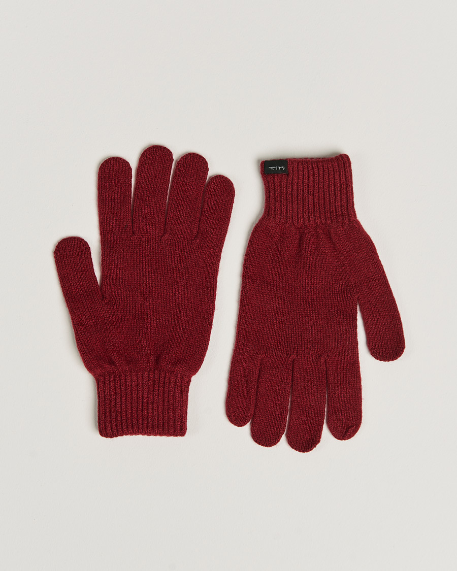 Uomini | Paul Smith Chashmere Glove Red | Paul Smith | Chashmere Glove Red