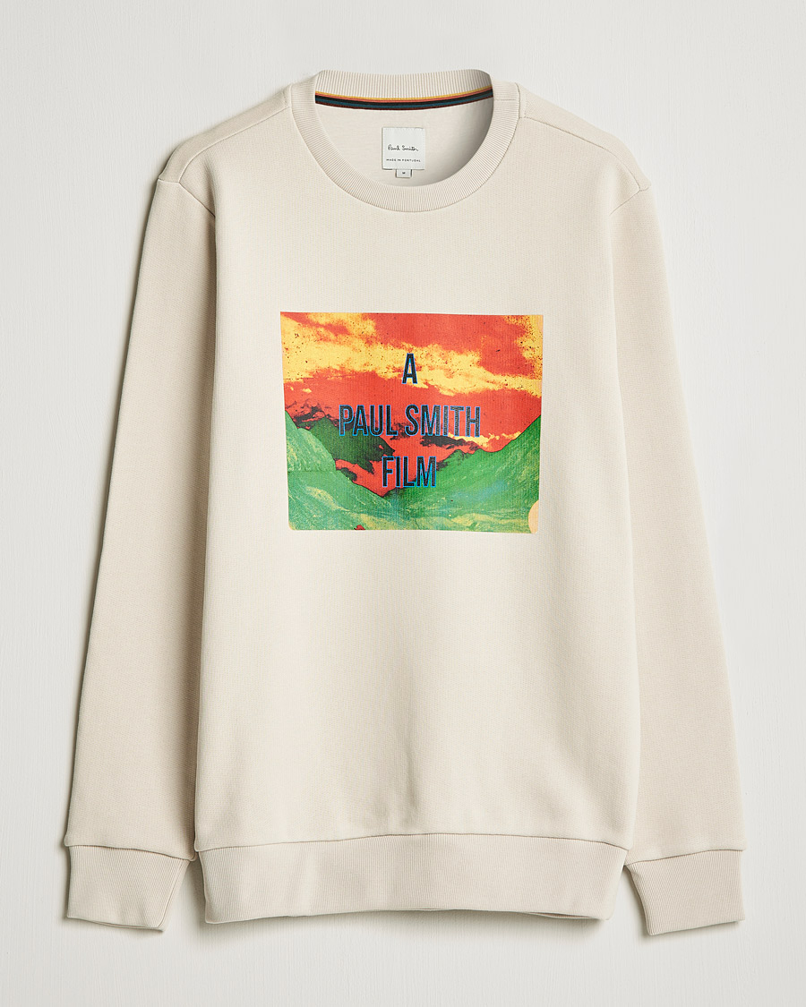 Uomini | Maglieria | Paul Smith | Embroidered Sweatshirt Off White