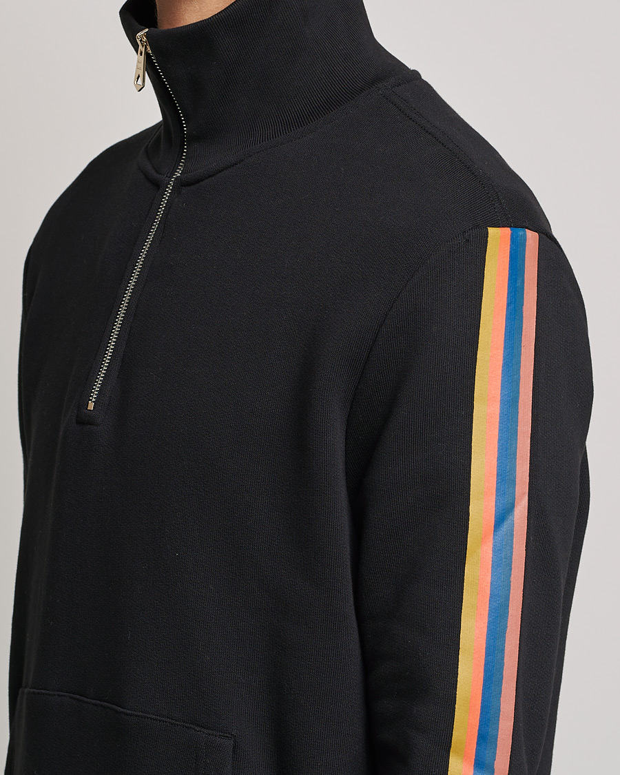 Uomini | Maglieria | Paul Smith | Half Zip Sweatshirt Black
