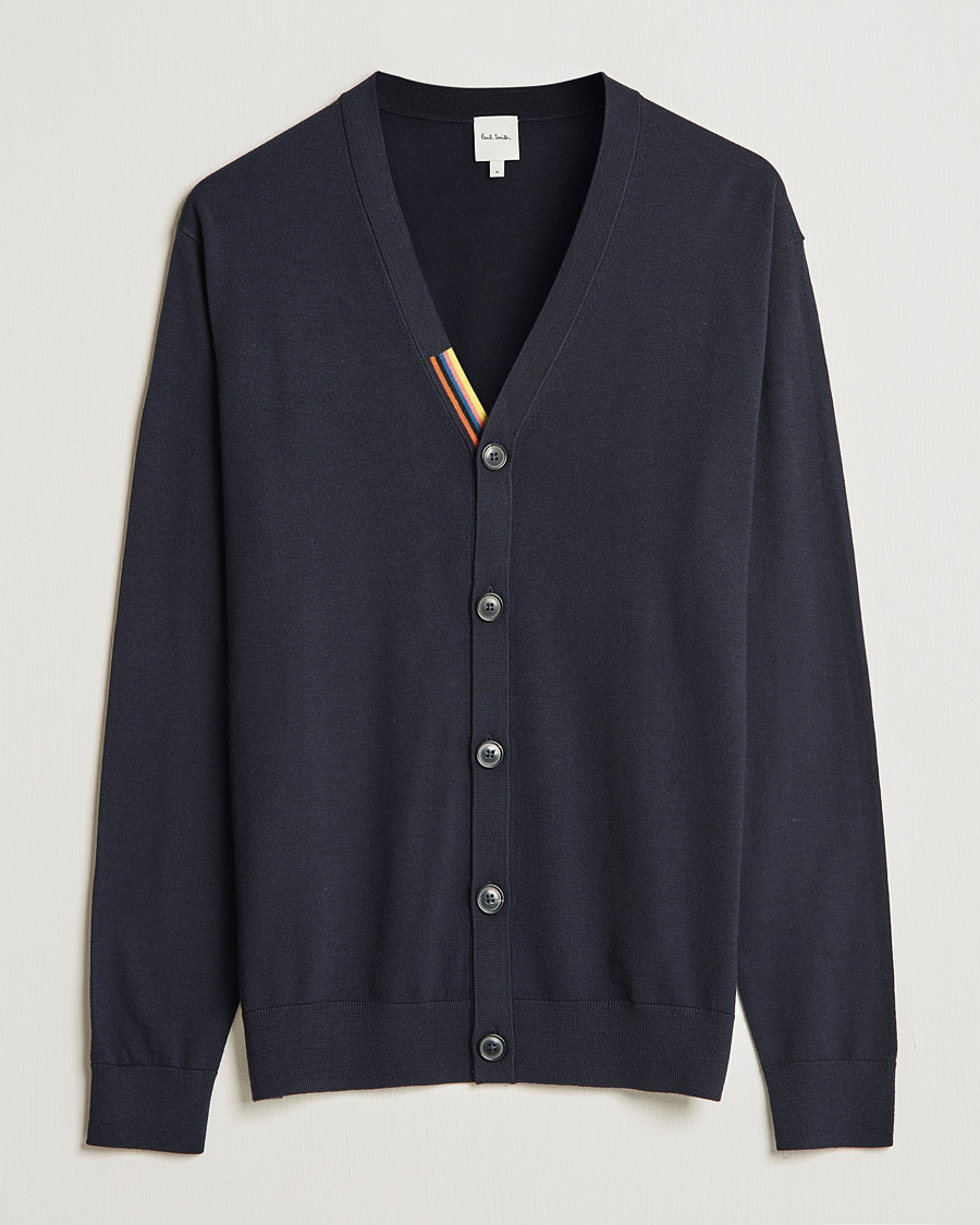 Uomini | Maglieria | Paul Smith | Knitted Cardigan Navy
