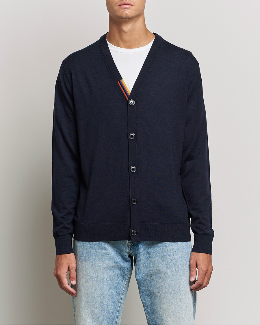Uomini | Maglieria | Paul Smith | Knitted Cardigan Navy