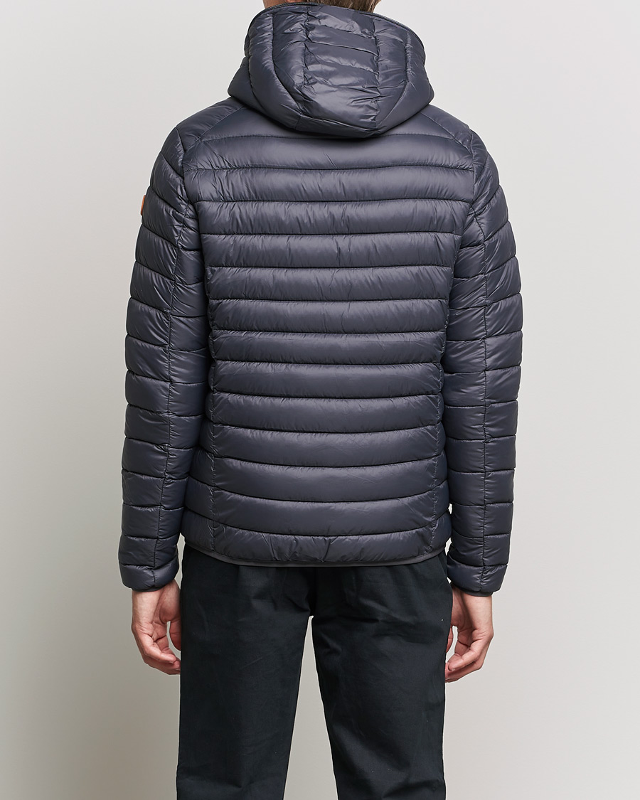 Uomini | Giacche | Save The Duck | Donald Lightweight Padded Hooded Jacket Anthracite