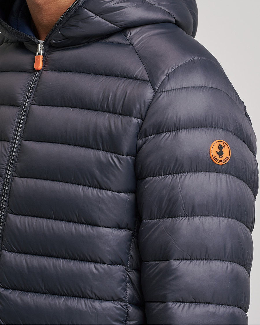 Uomini | Giacche | Save The Duck | Donald Lightweight Padded Hooded Jacket Anthracite