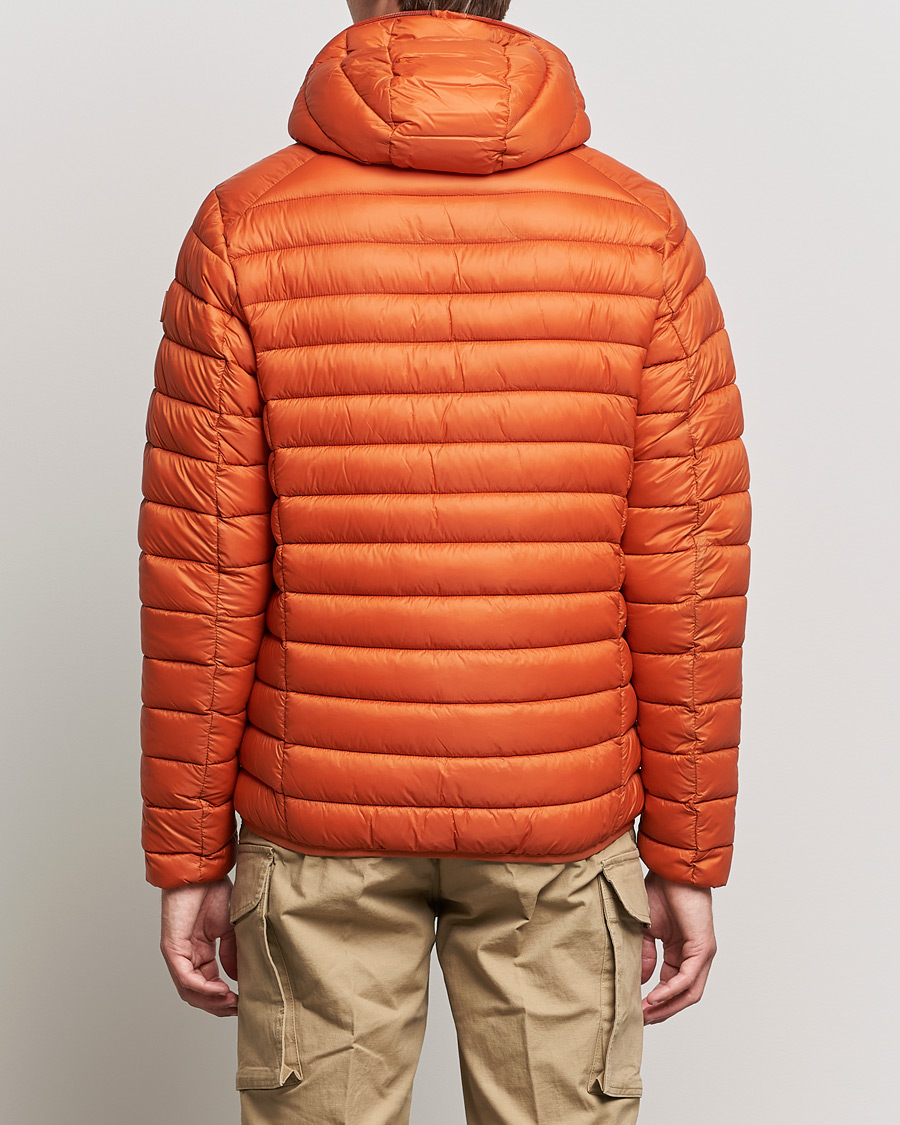 Uomini | Giacche | Save The Duck | Donald Lightweight Padded Hooded Jacket Ginger Orange S