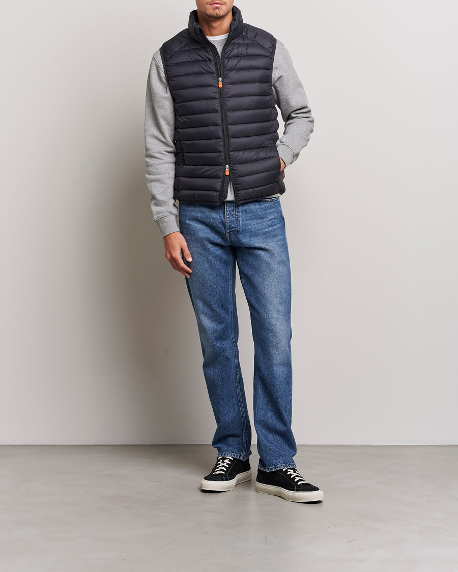 Uomini | Giacche | Save The Duck | Adam Lightweight Padded Vest Black