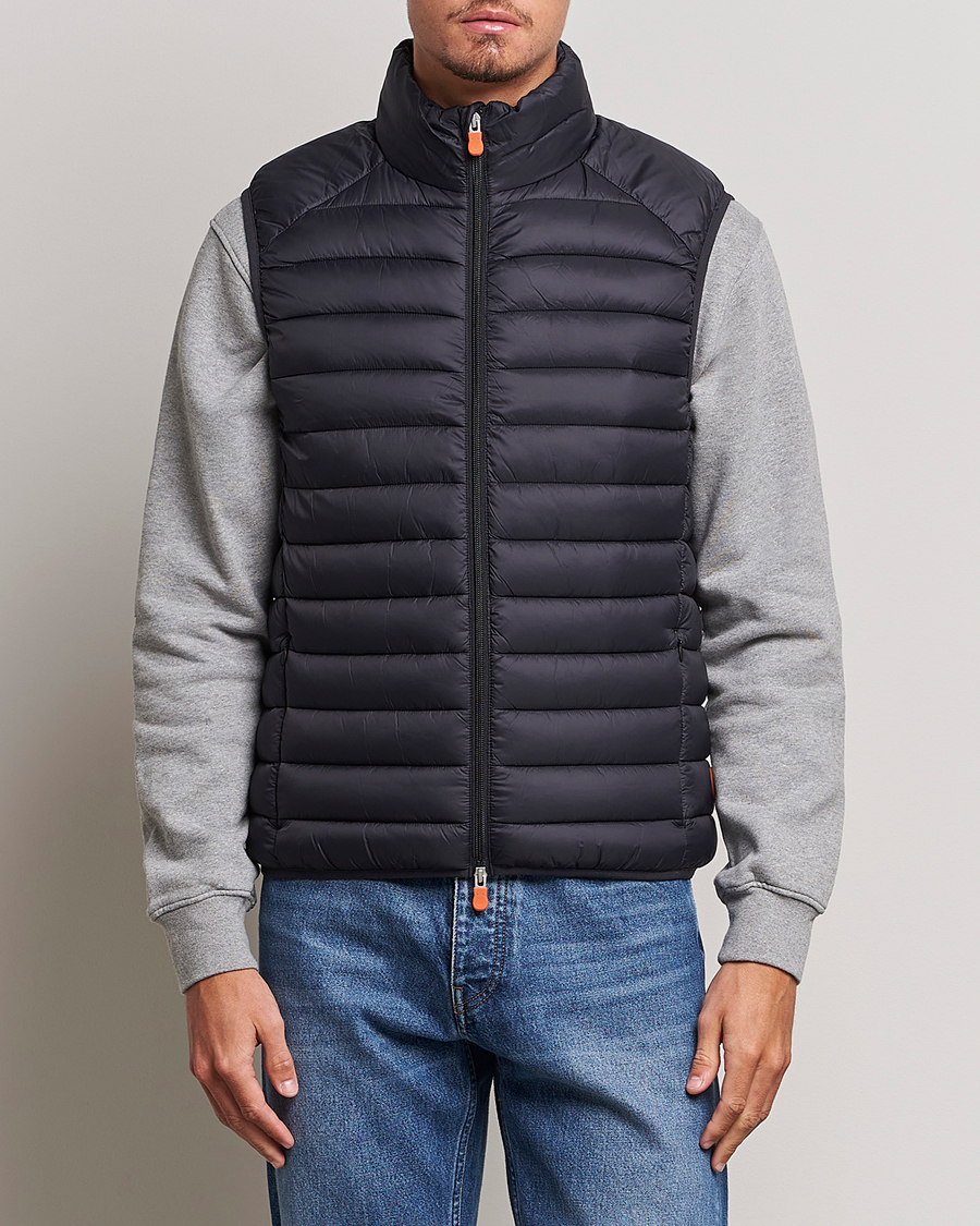 Uomini | Giacche | Save The Duck | Adam Lightweight Padded Vest Black