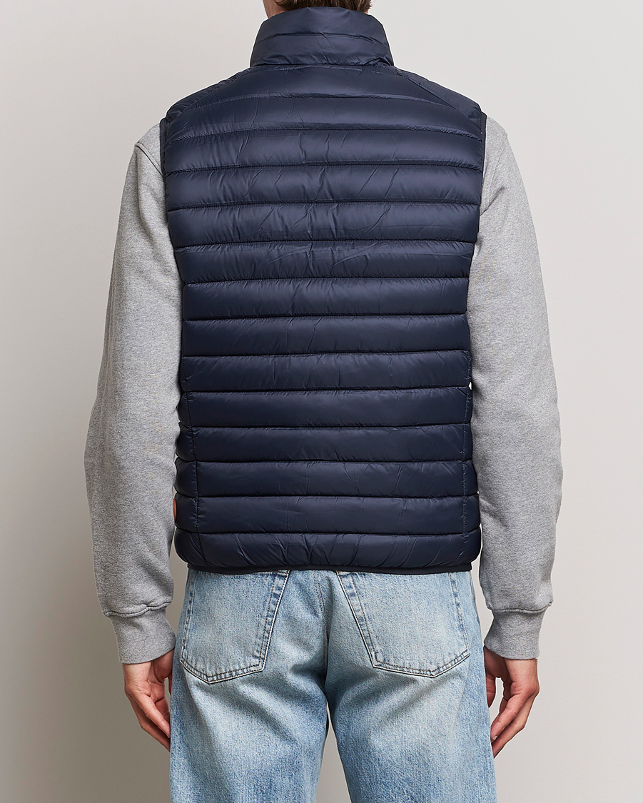Uomini | Gilet | Save The Duck | Adam Lightweight Padded Vest Blue Black